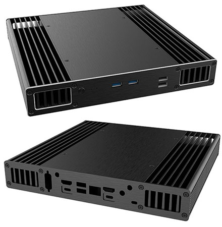  Akasa Plato TN Enclosure (for Intel�NUC11 boards) <b>[FANLESS]</b>